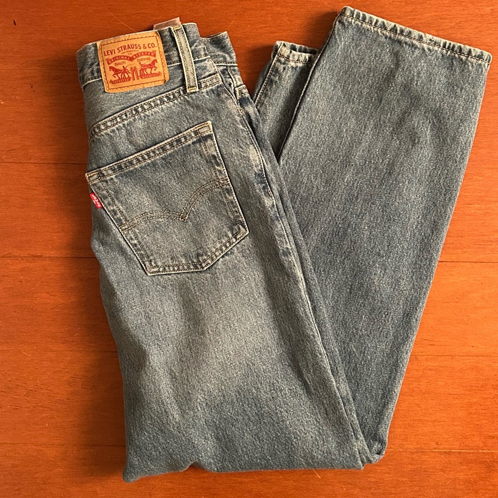 Levi's Women's Blue High Rise Jeans